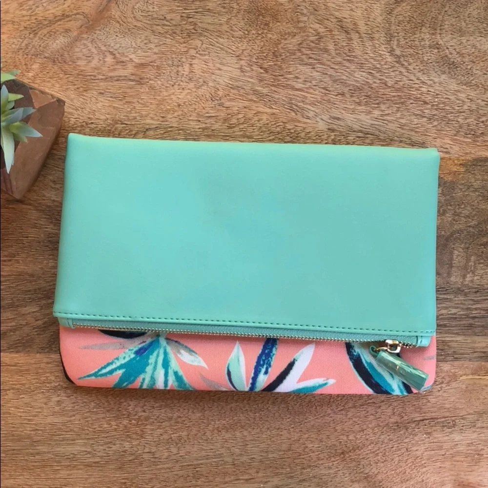 Rachel Pally Foldover Spring Clutch